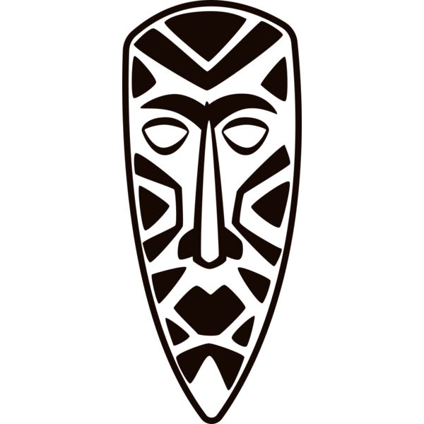 Polynesian Tribal Mask Thumbnail