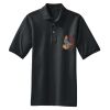 Heavyweight Cotton Pique Polo with Pocket Thumbnail