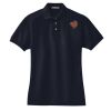 Women's Heavyweight Cotton Pique Polo Thumbnail