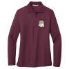 Women's Silk Touch Long Sleeve Polo Thumbnail