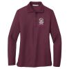 Women's Silk Touch Long Sleeve Polo Thumbnail