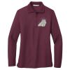 Women's Silk Touch Long Sleeve Polo Thumbnail