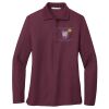 Women's Silk Touch Long Sleeve Polo Thumbnail