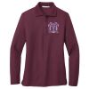 Women's Silk Touch Long Sleeve Polo Thumbnail