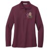 Women's Silk Touch Long Sleeve Polo Thumbnail