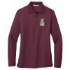 Women's Silk Touch Long Sleeve Polo Thumbnail
