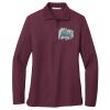 Women's Silk Touch Long Sleeve Polo Thumbnail