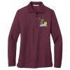 Women's Silk Touch Long Sleeve Polo Thumbnail
