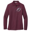 Women's Silk Touch Long Sleeve Polo Thumbnail