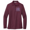 Women's Silk Touch Long Sleeve Polo Thumbnail
